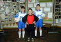 Юные футболисты